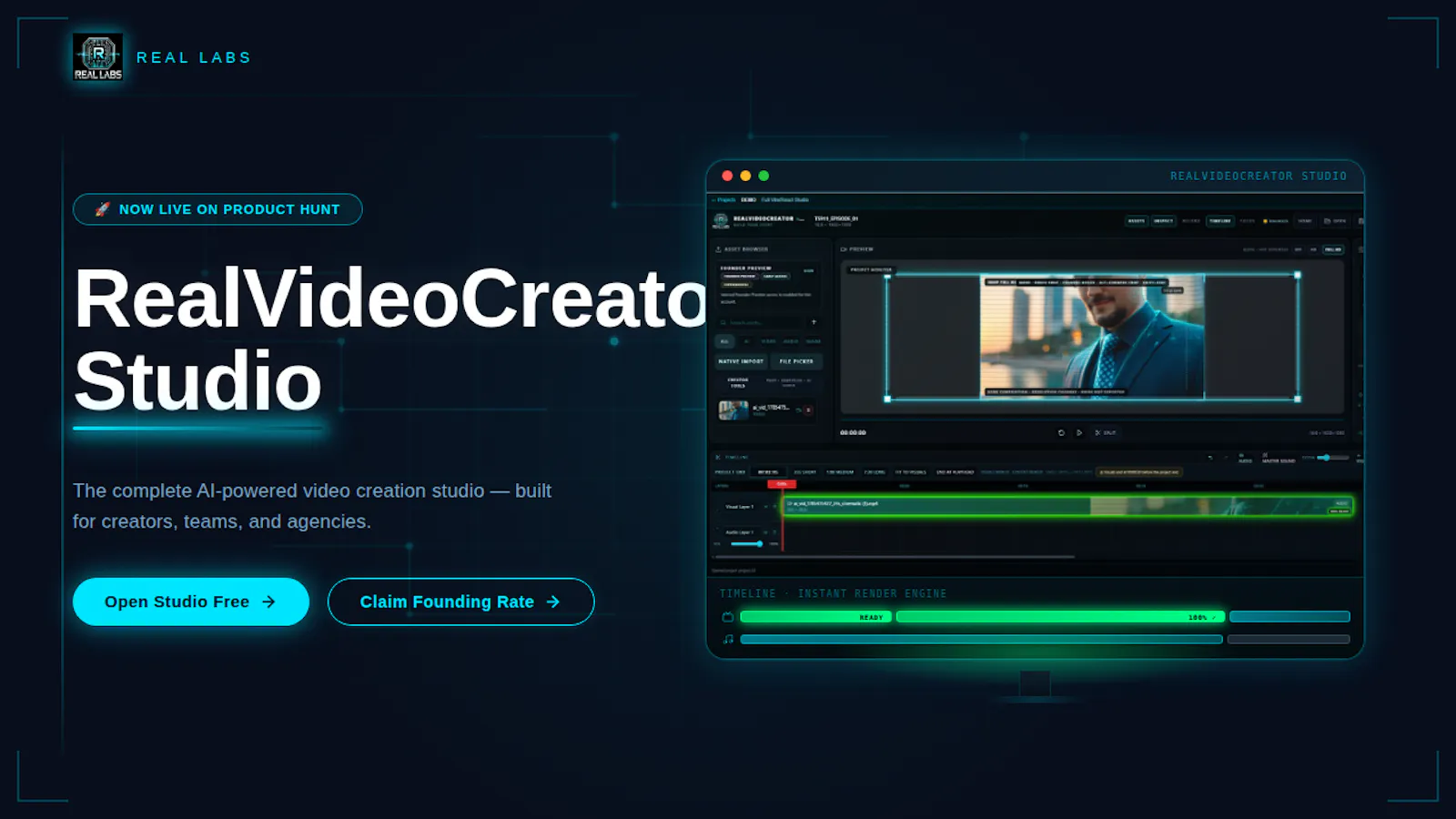 RealVideoCreator Studio screenshot 2