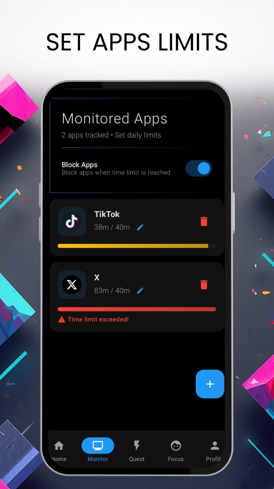 BreakRot - Build Focus - Screenshot 2 showing product features and functionality