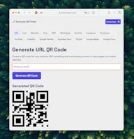 Generate QR Codes
