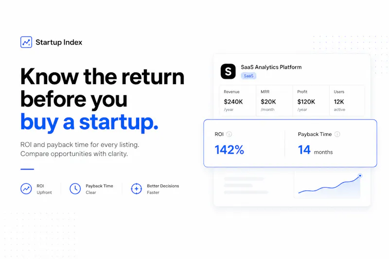 Startup Index screenshot 1