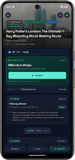 Itinee - Travel Day Planner screenshot