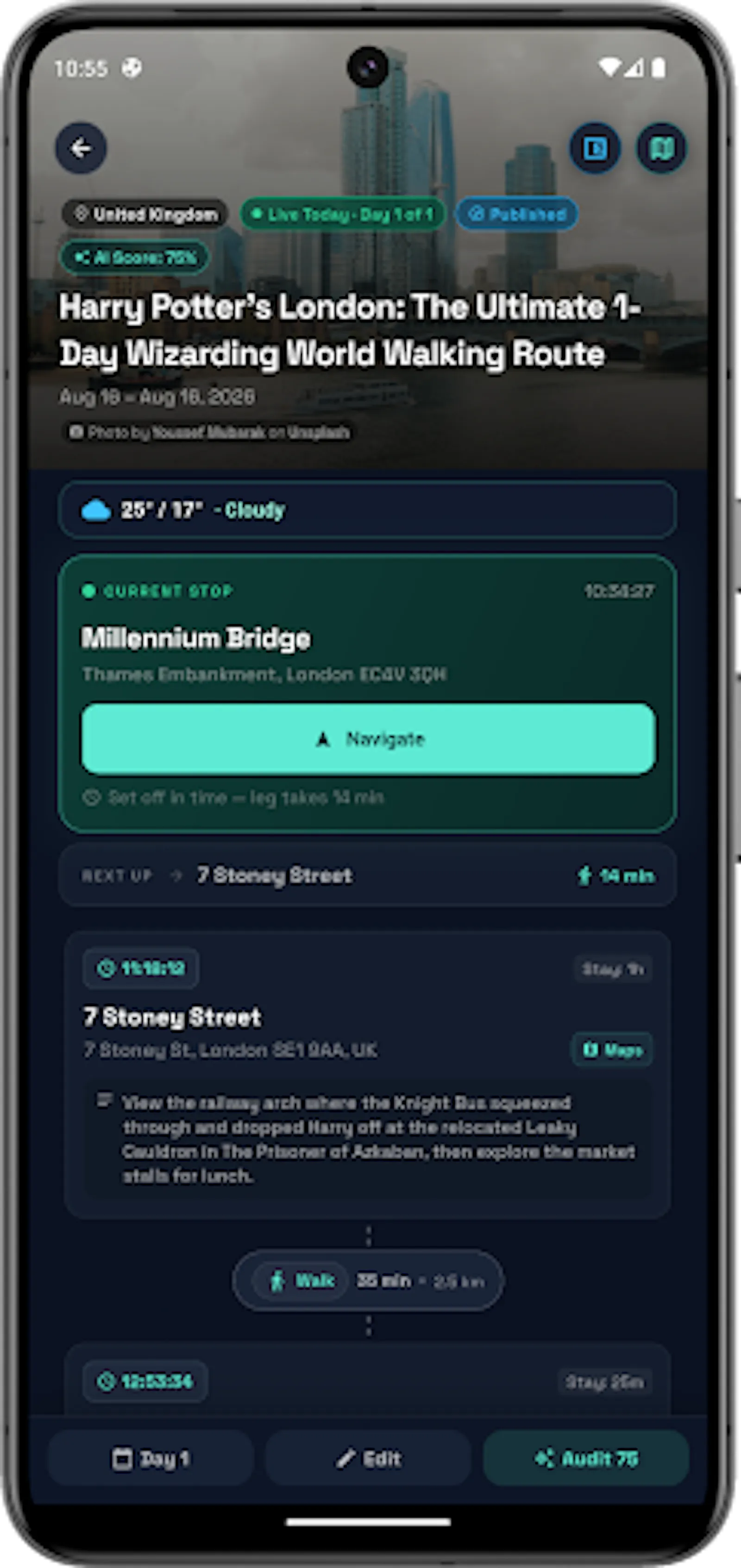 Itinee - Travel Day Planner screenshot 2