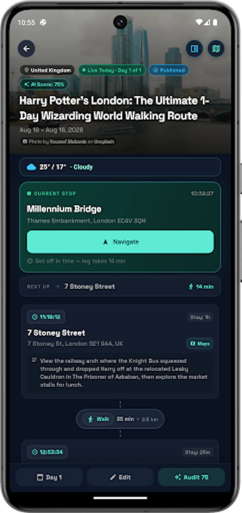 Itinee - Travel Day Planner screenshot 2