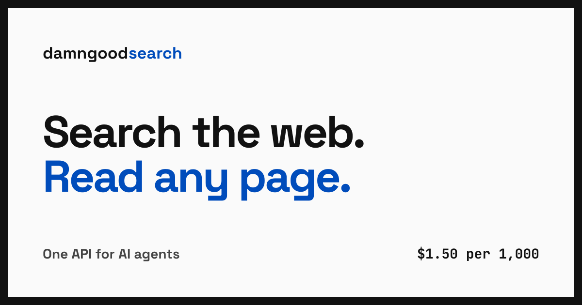 Damn Good Search gallery image