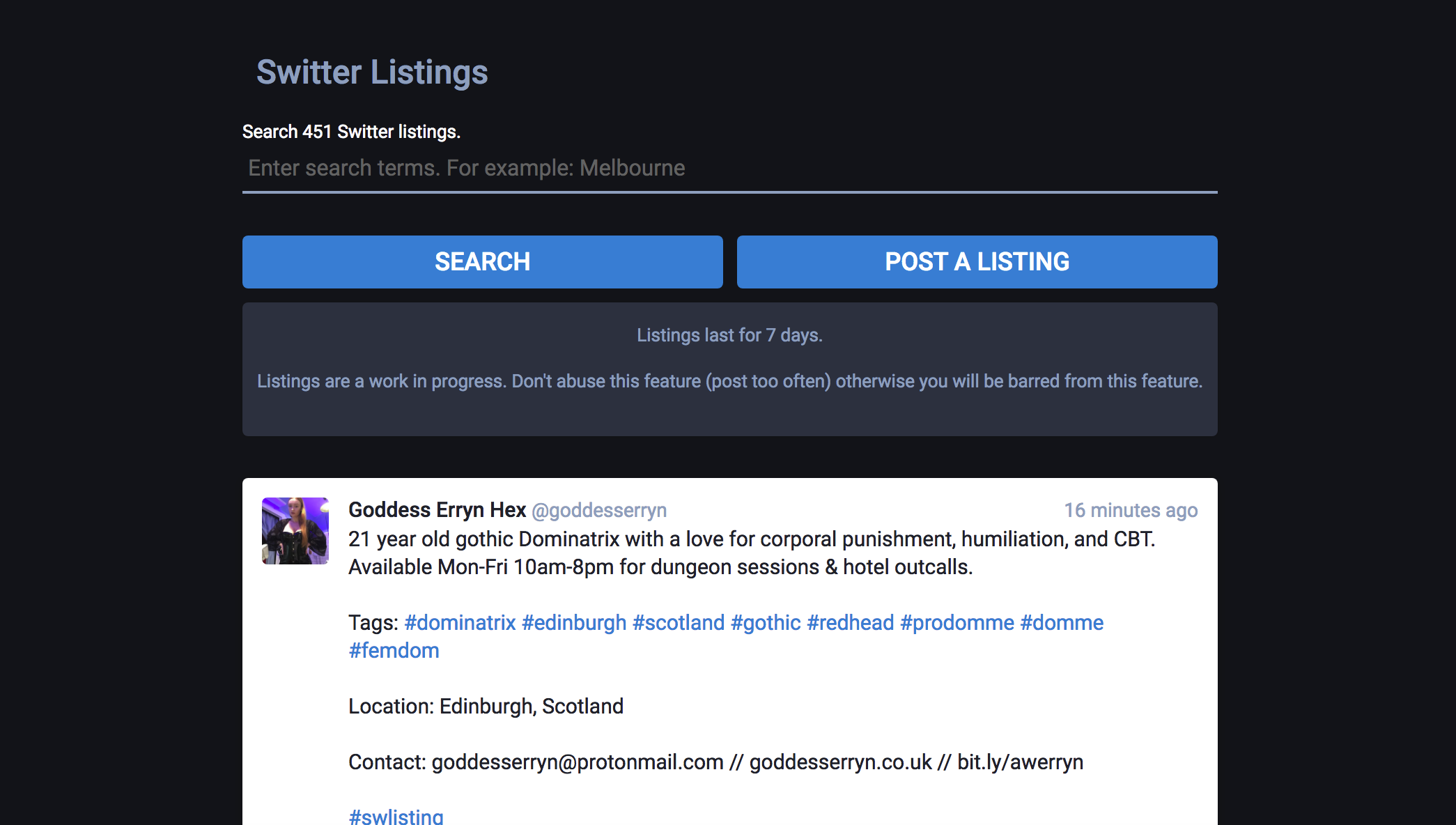 Switter gallery image