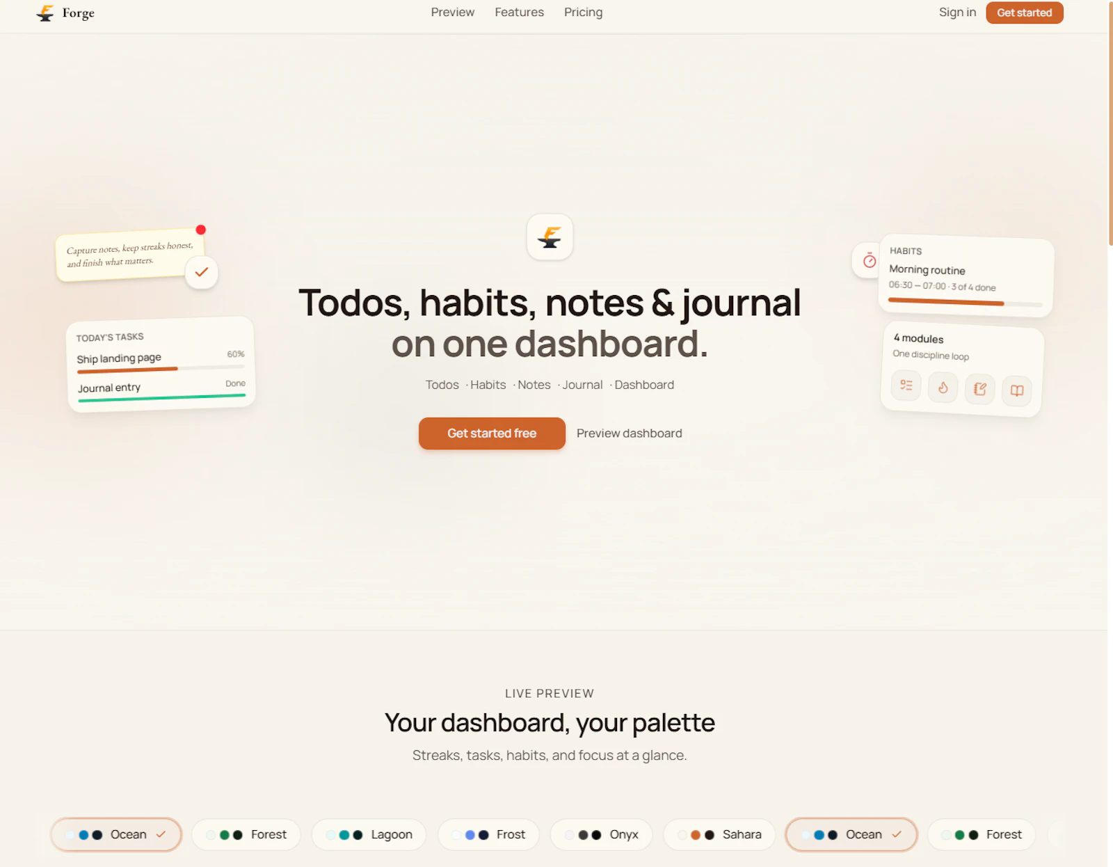 Forge screenshot 1