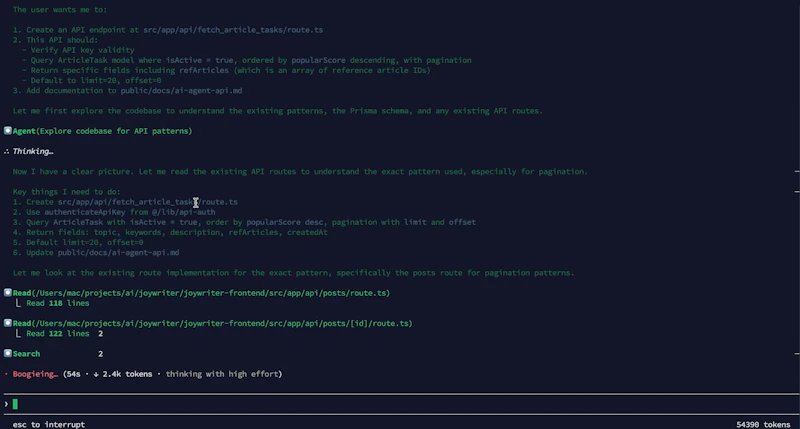Langcli screenshot 3