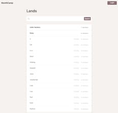 MonthCamp gallery image
