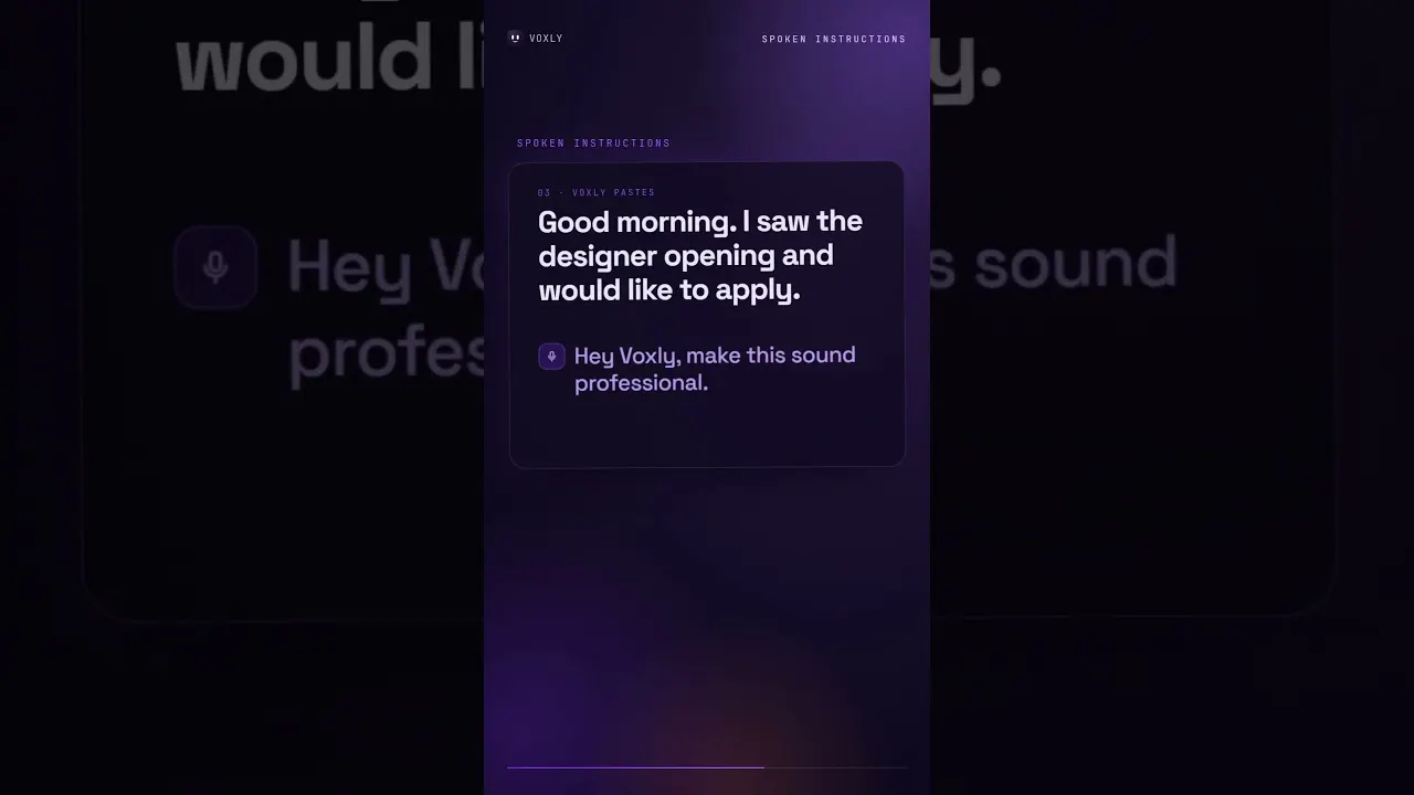 Voxly - Real IA Dictation gallery image