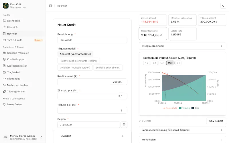 Cashcolt — Loan- Calculator screenshot 3
