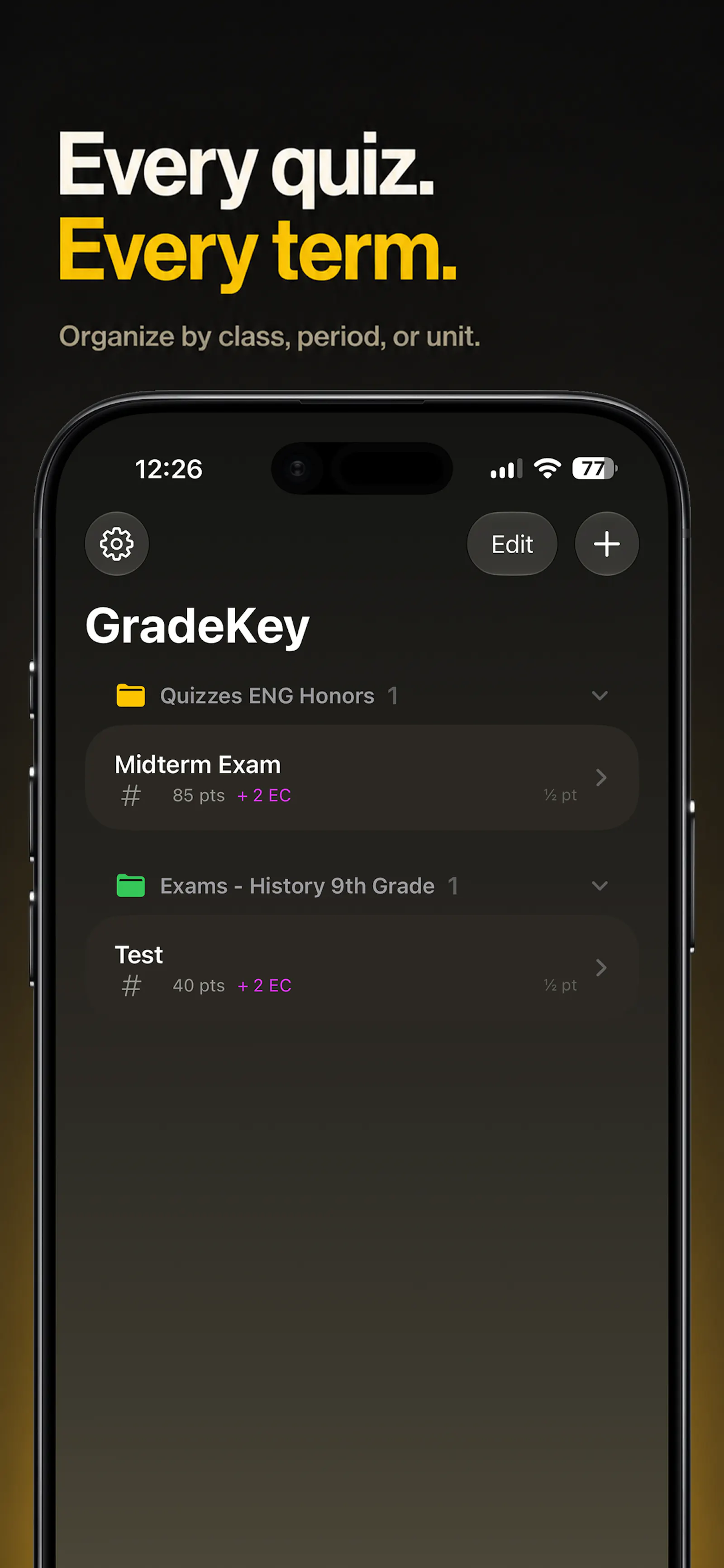 GradeKey screenshot 7