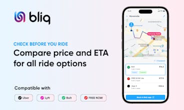 Icone di popolari applicazioni di rideshare sullo schermo di uno smartphone, che indicano le opzioni disponibili per confrontare le offerte di viaggio.