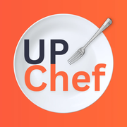 UpChef - Product Hunt launch logo and brand identity