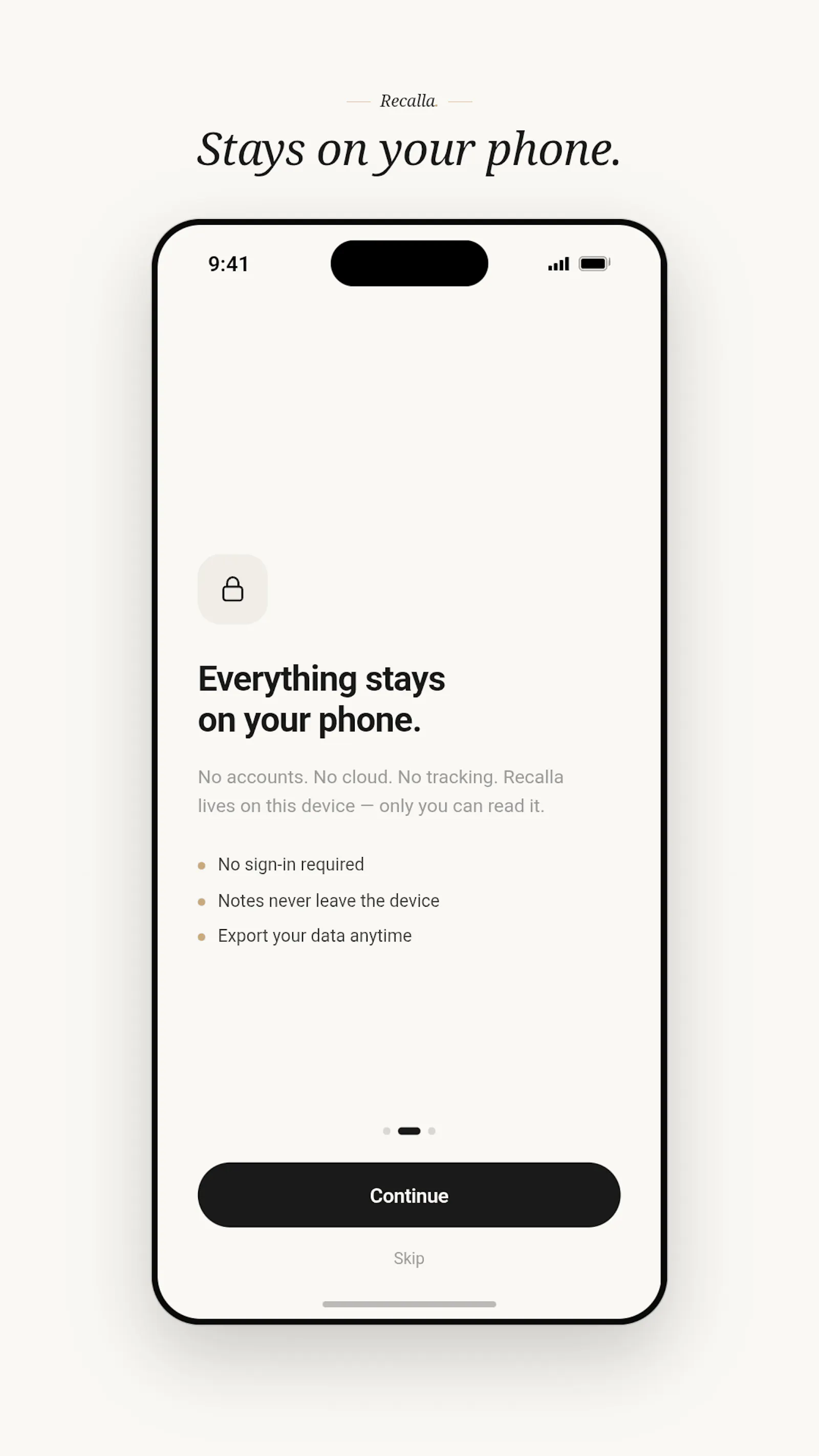 Recalla. screenshot 5