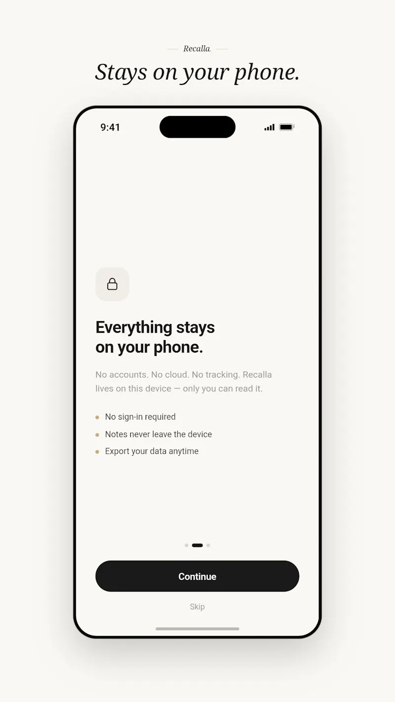 Recalla. screenshot 5