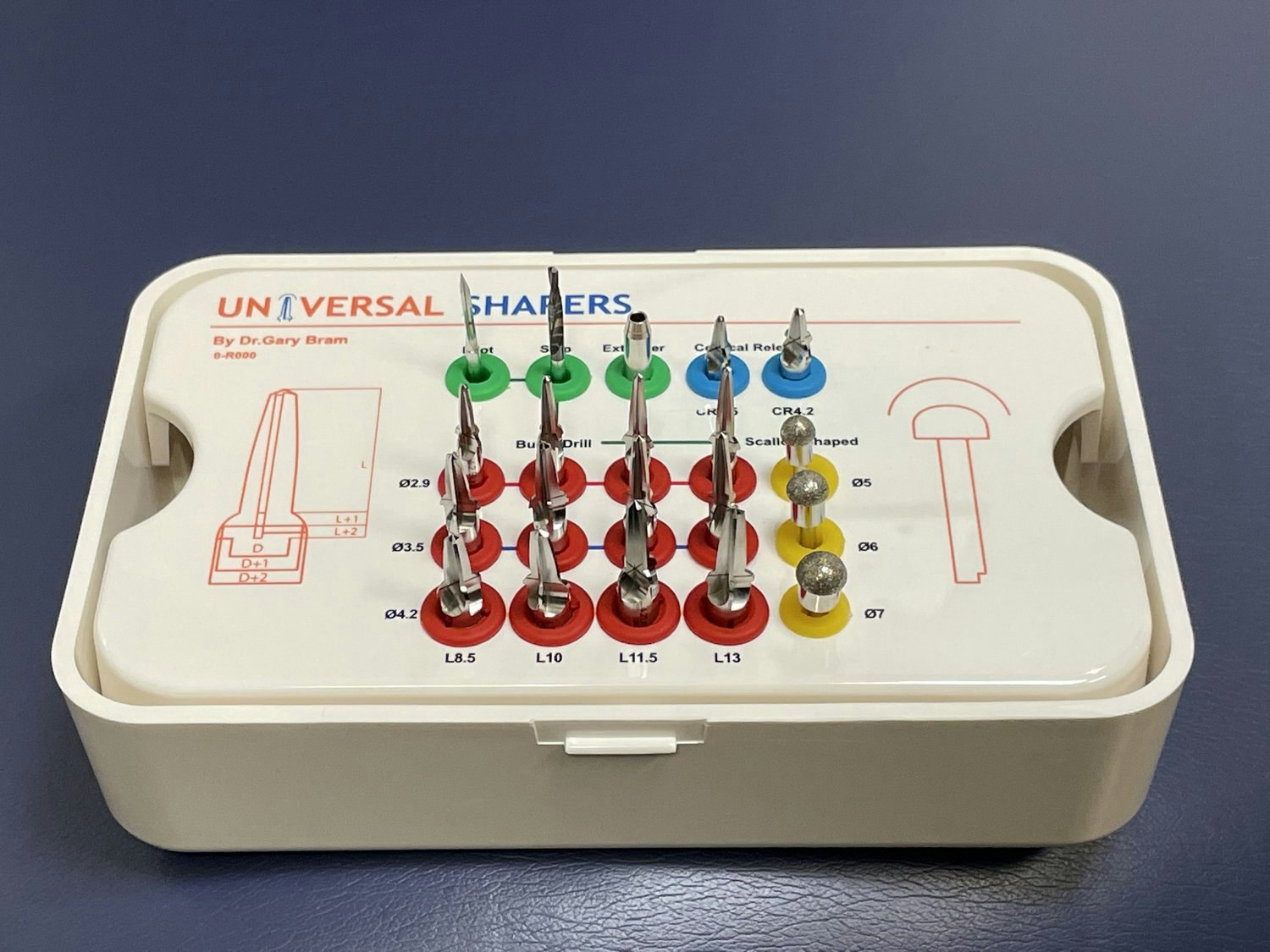 Universal Shapers Surgical Bur Kit