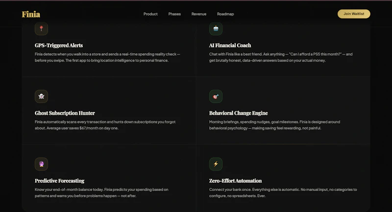 Finia — The Future of Finance screenshot 3