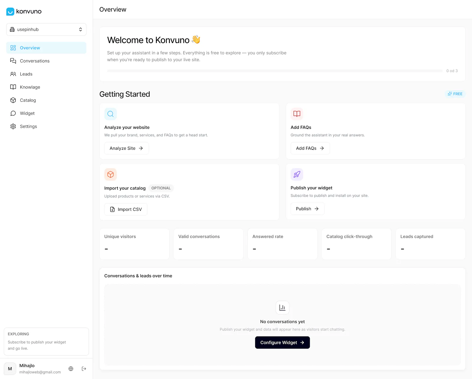 Konvuno screenshot 2
