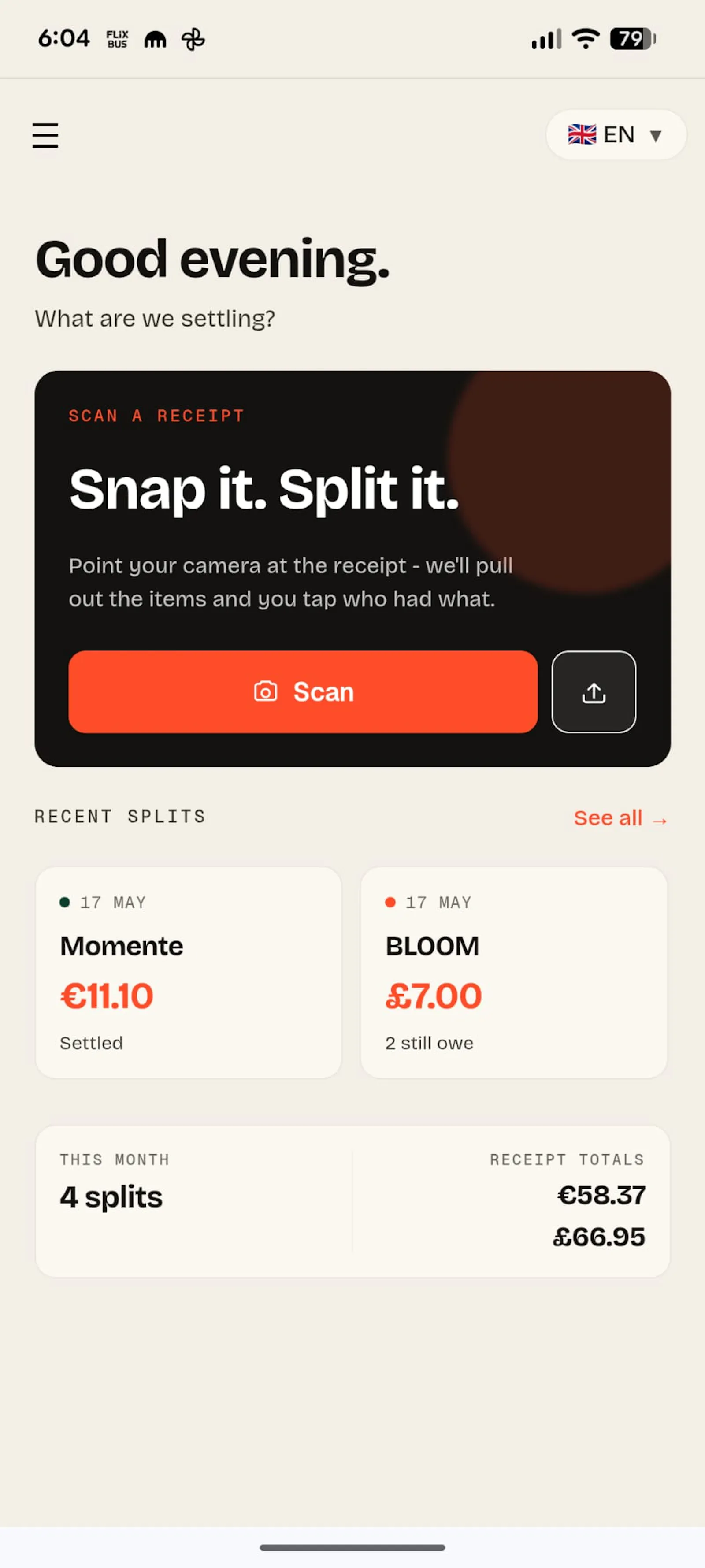 Who Owes What screenshot 1