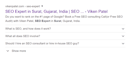FAQ Page Schema Generator gallery image