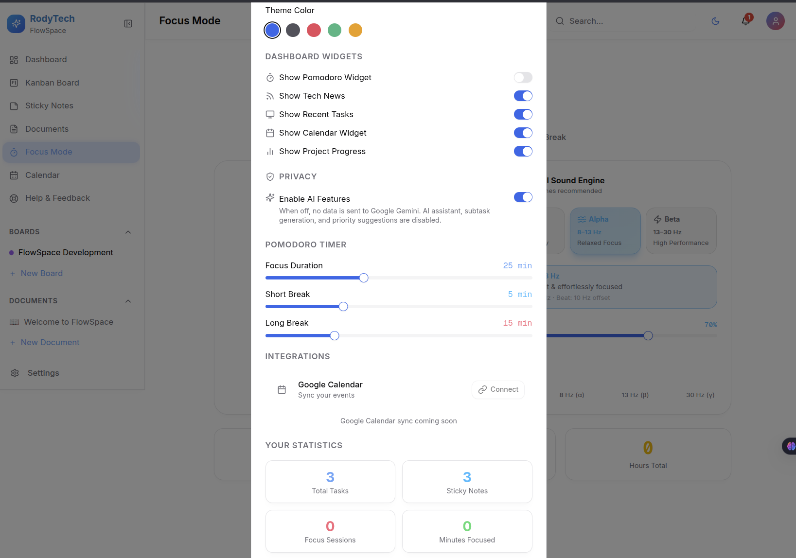 Flowspace - Screenshot 4 showing product features and functionality