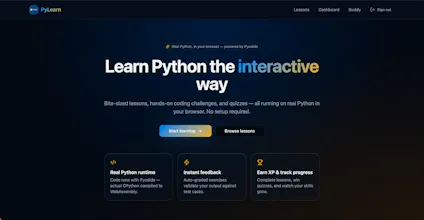 PyLearn gallery image