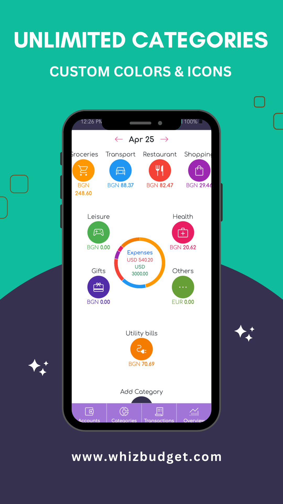 WhizBudget gallery image