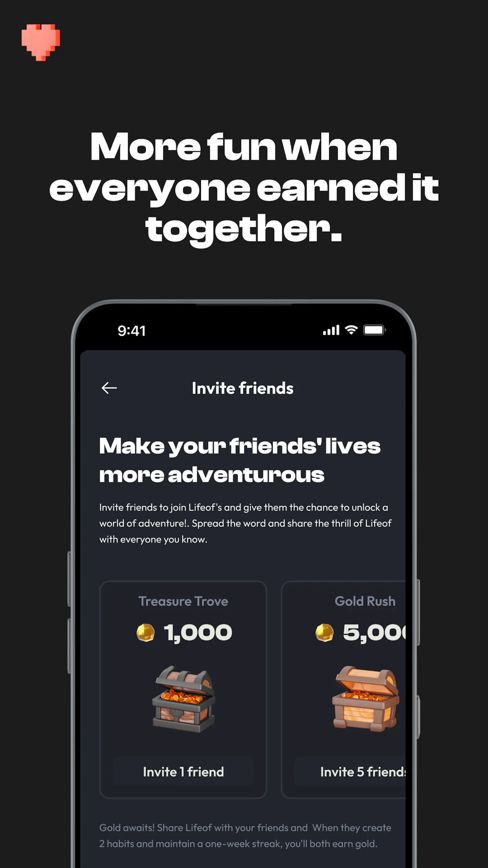 LifeOf — Habits that pay you back. screenshot 6