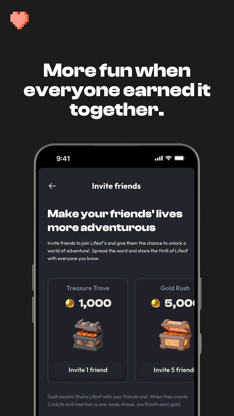 LifeOf — Habits that pay you back. screenshot 6