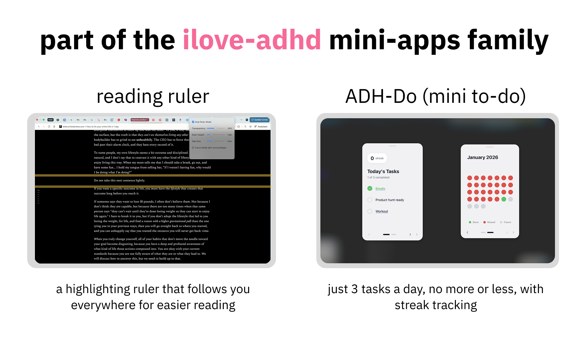 Adhd focus blur - Screenshot 4 showing product features and functionality