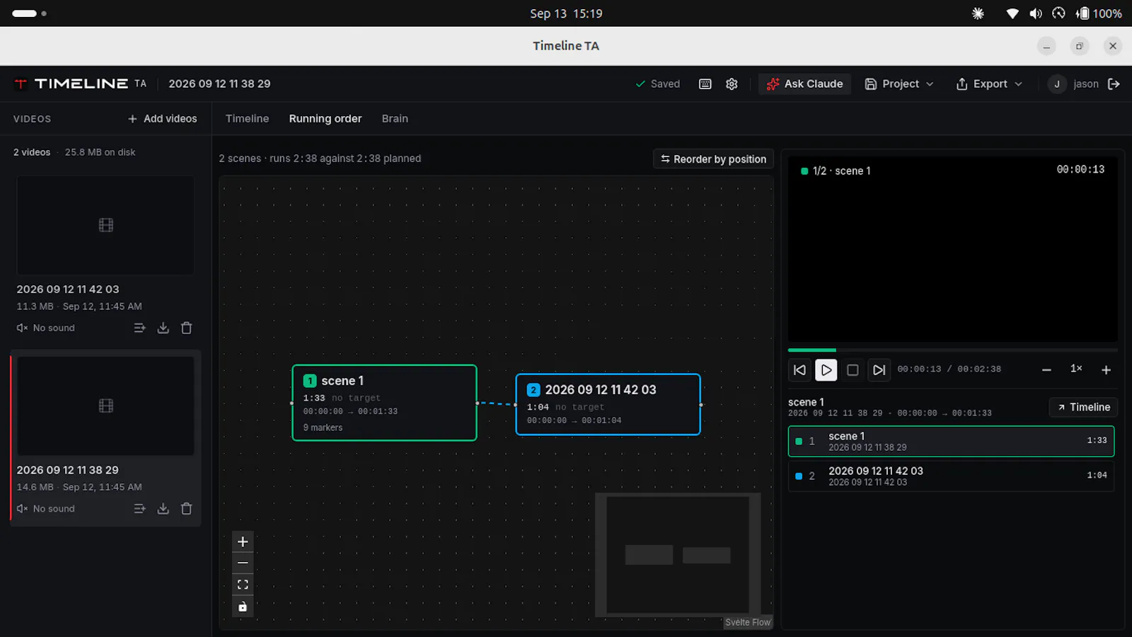 TimelineTA screenshot 3