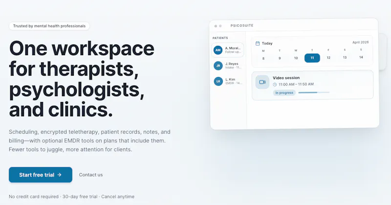 PsicoSuite screenshot 1