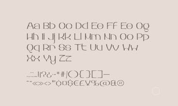Petale - Feminine Brutalist Typeface gallery image