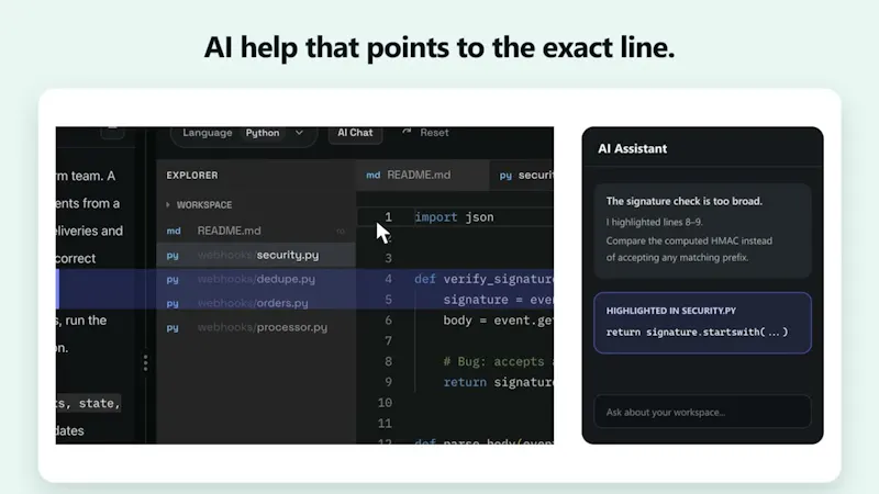 CodeGround screenshot 1 (video preview)