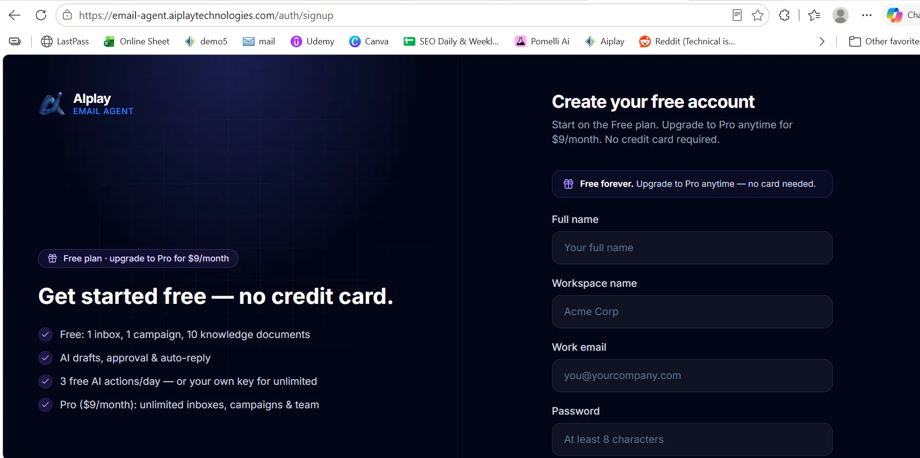 AIplay Email Agent gallery image
