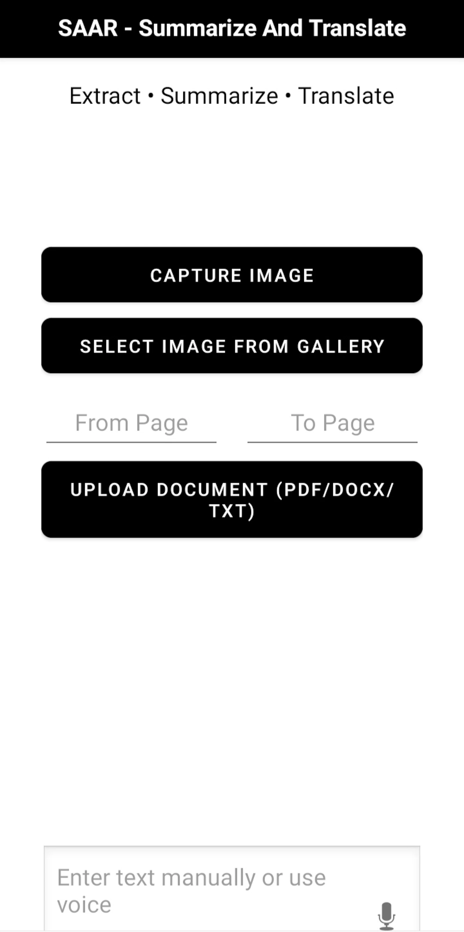 SAAR - Summarize And Translate  screenshot 4