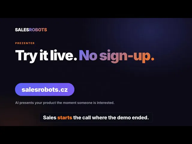 Prezenter by Sales Robots gallery image