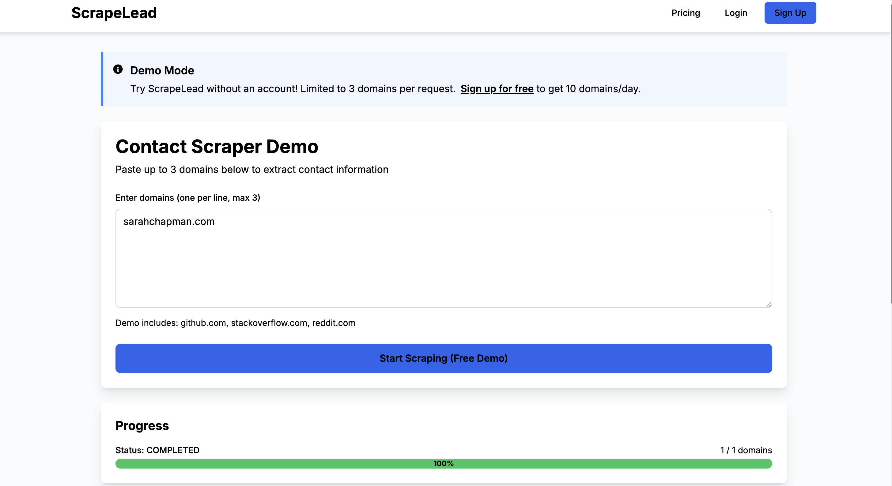 ScrapeLead gallery image