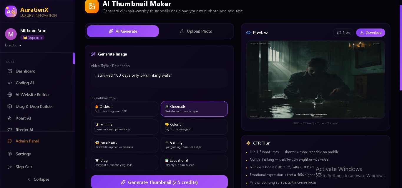 AuraGenX gallery image