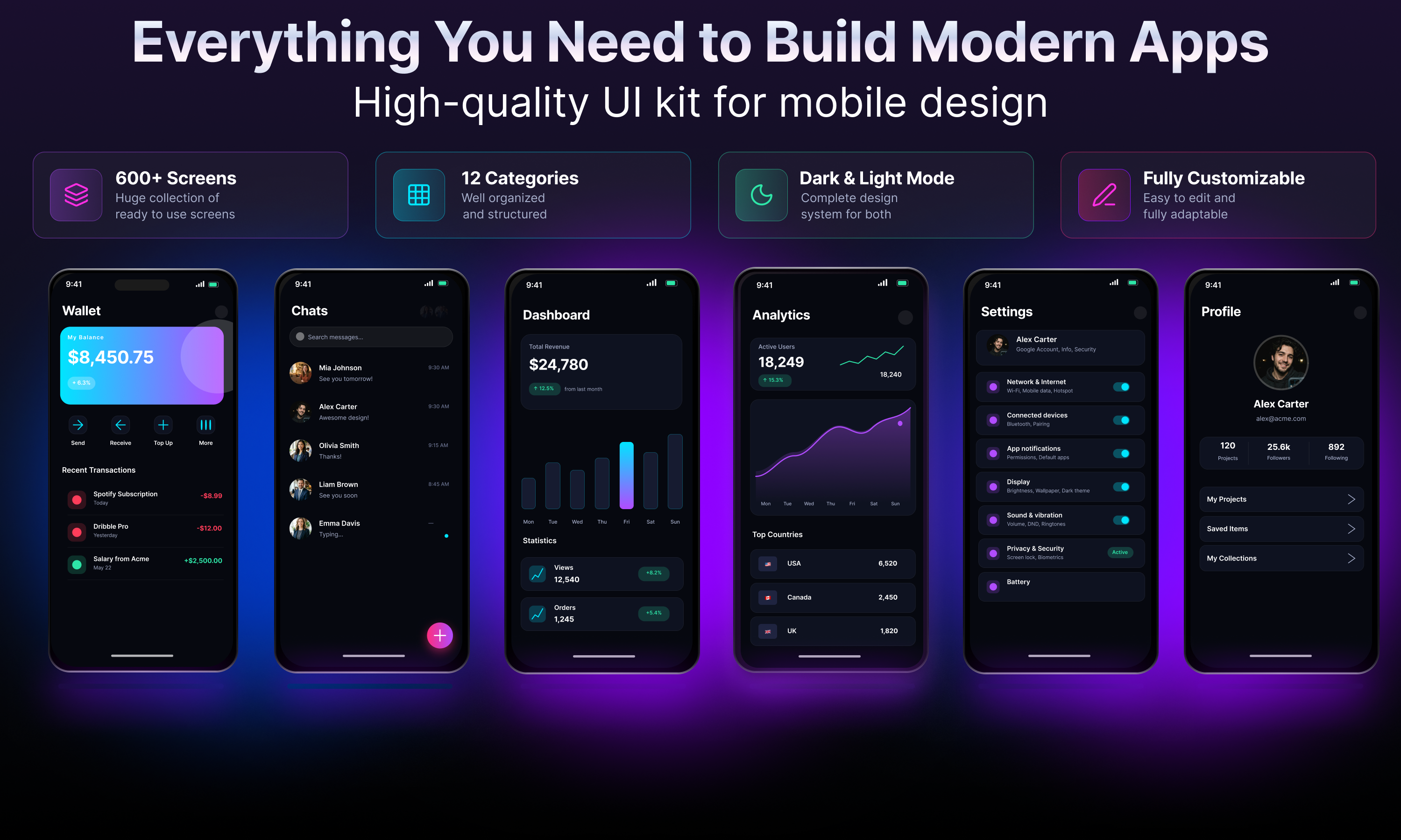Nova Mobile Ui Design gallery image