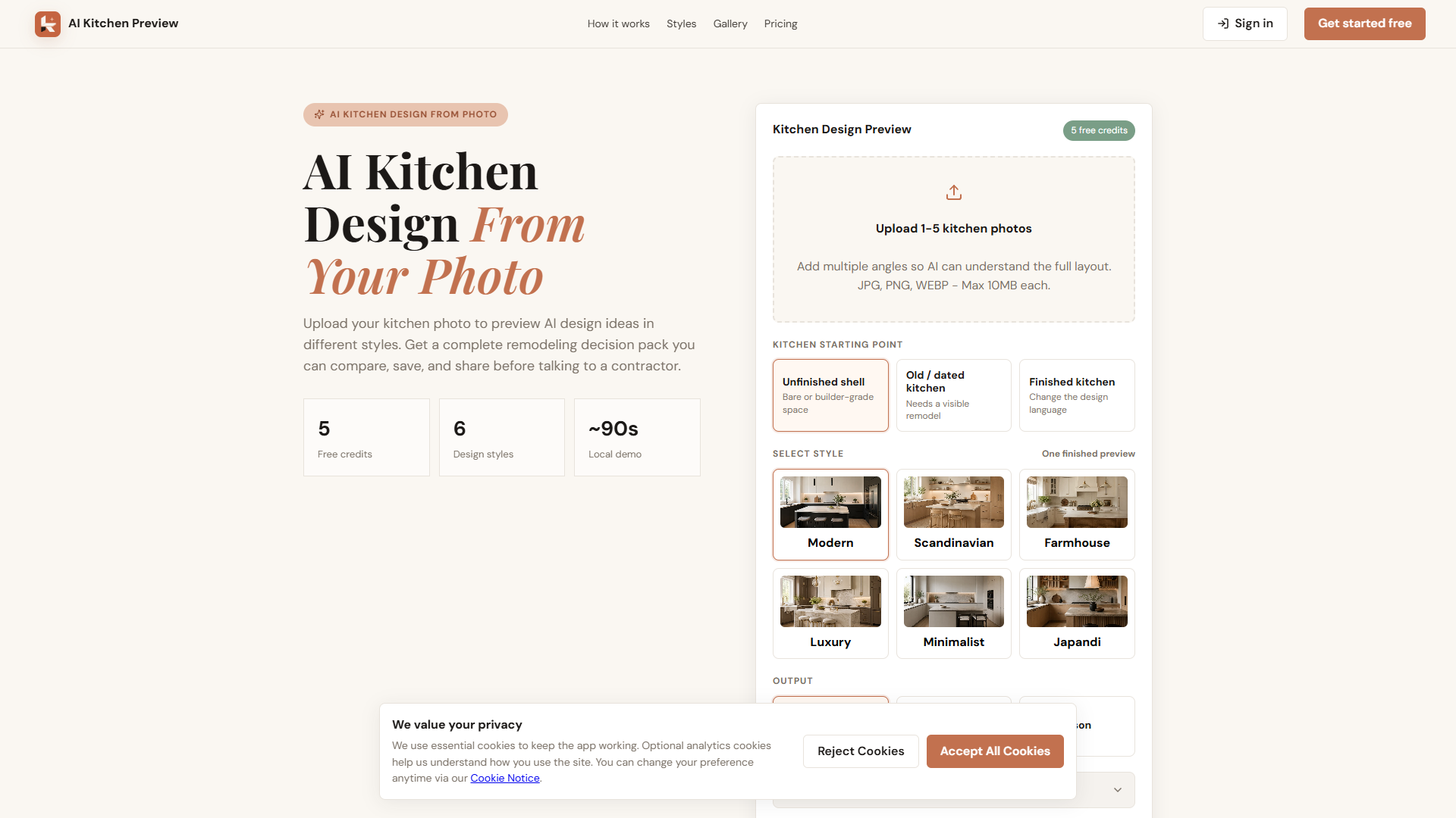 AI Kitchen Preview gallery image