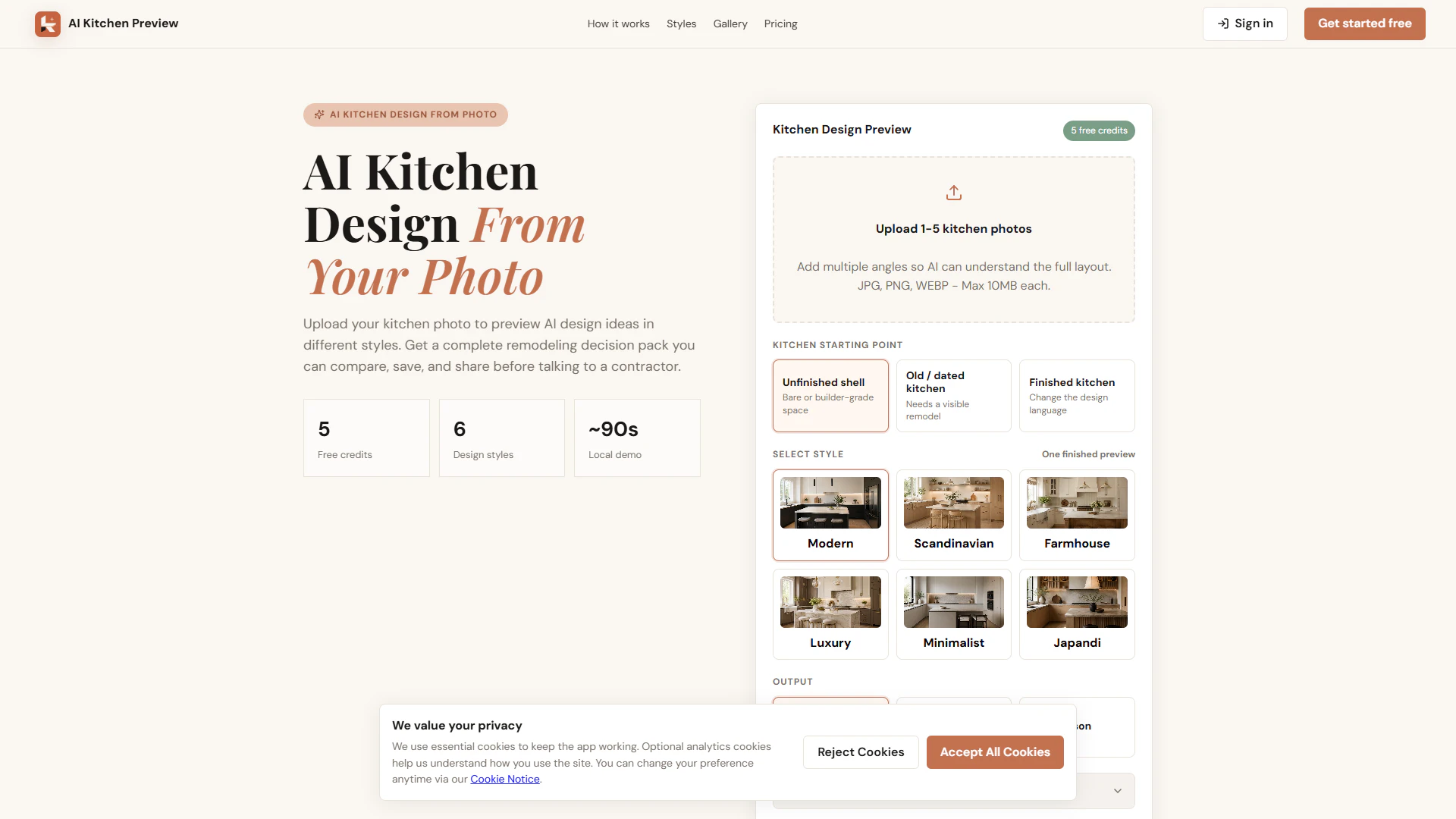 AI Kitchen Preview screenshot 1
