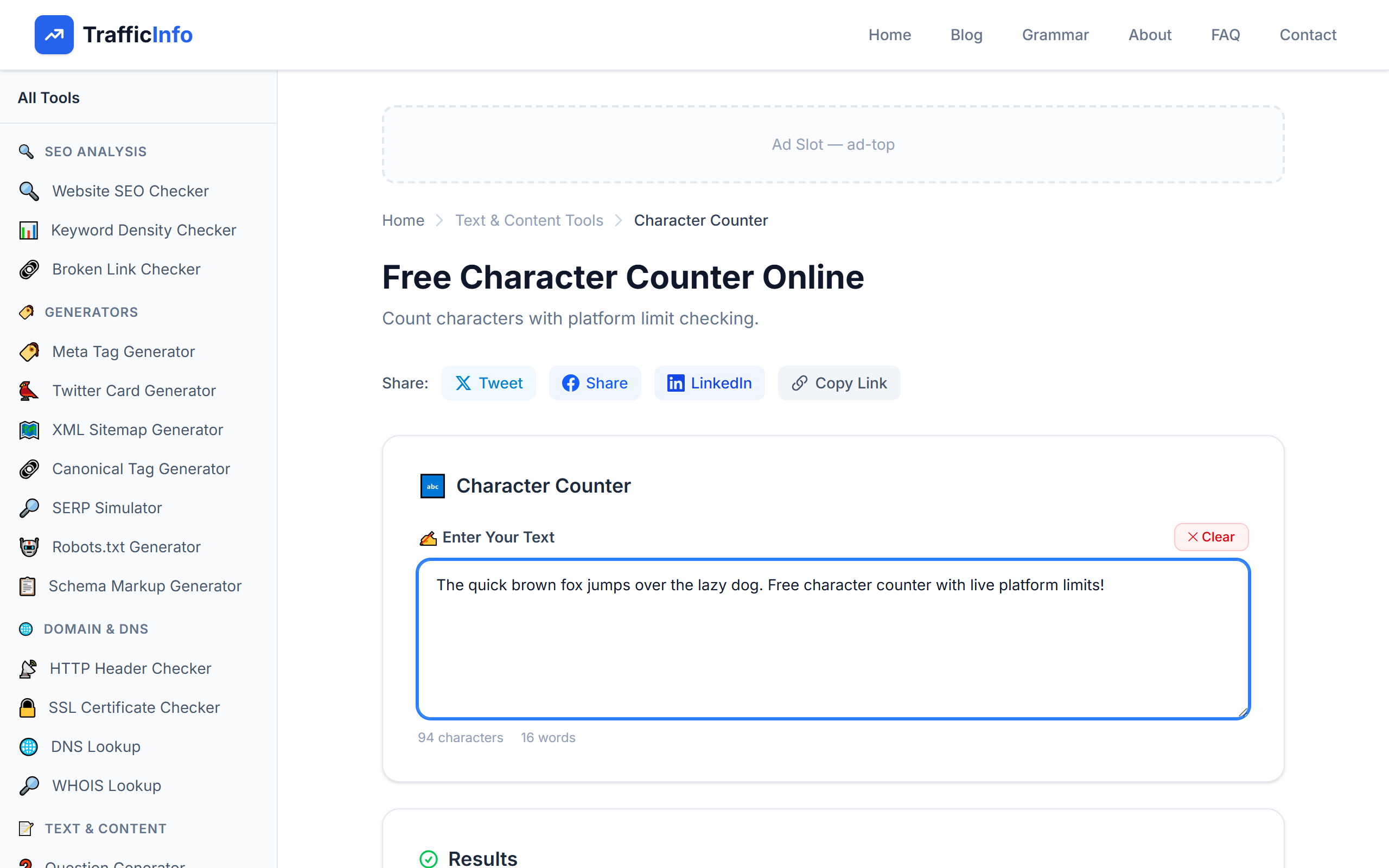 Free Word Counter Online gallery image
