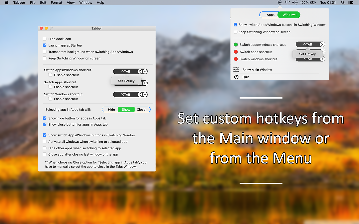 Tabber - Windows and Apps Switcher gallery image