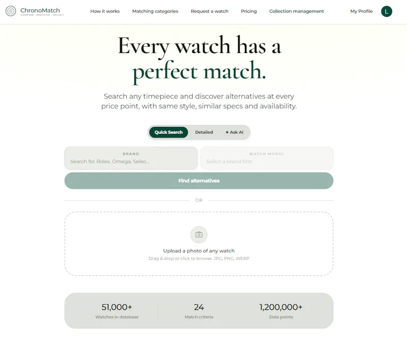 Chronomatch screenshot 2