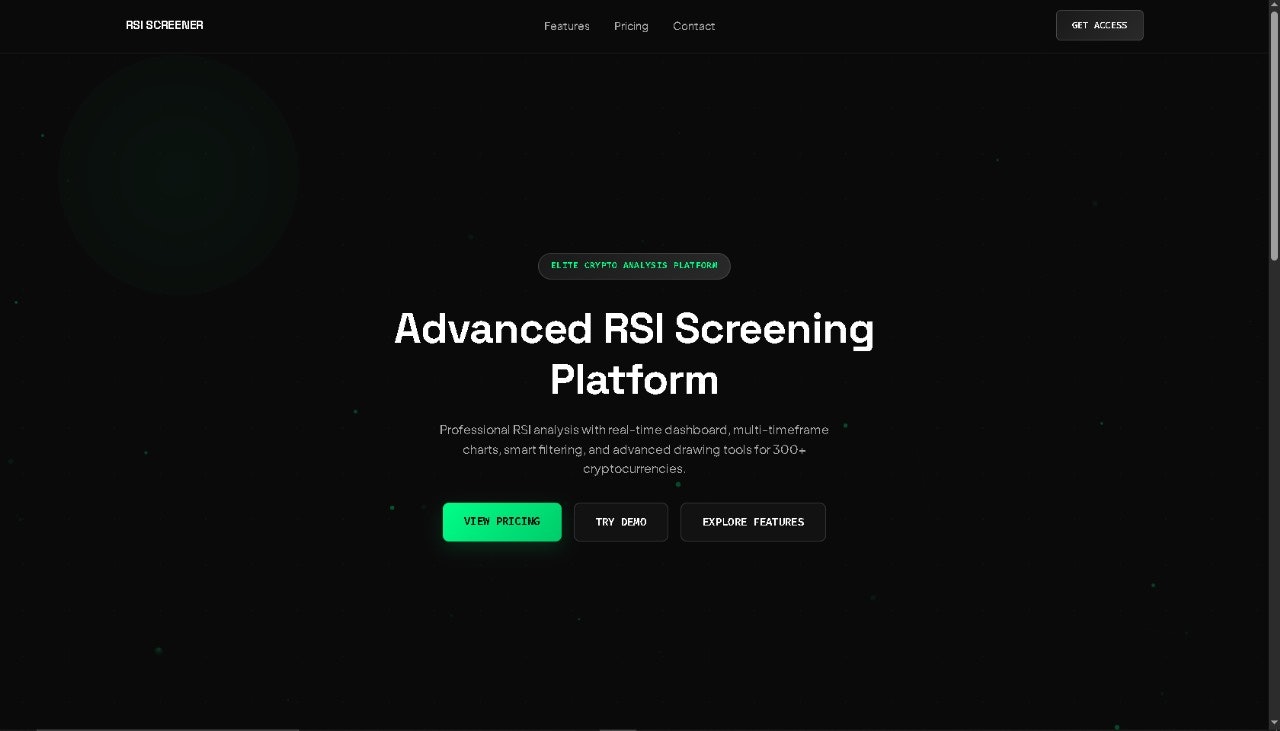 RSI 篩選器 - 精英密碼分析 media 1