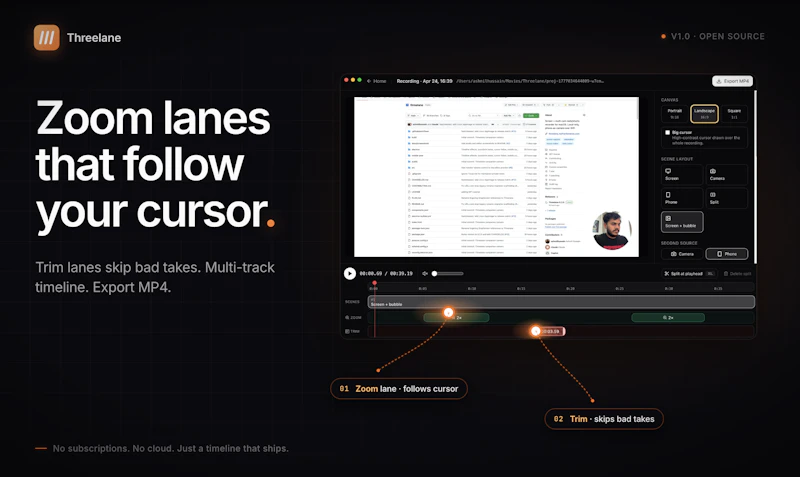 Threelane screenshot 4