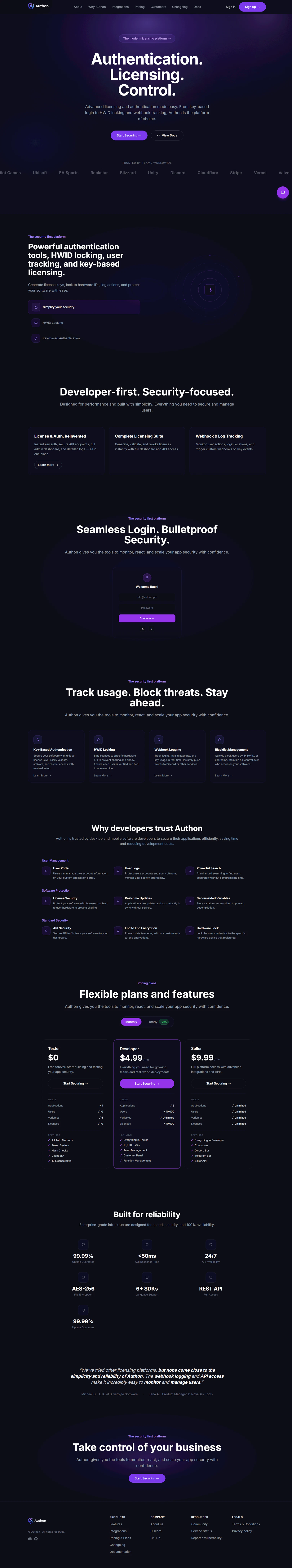 Authon screenshot 1