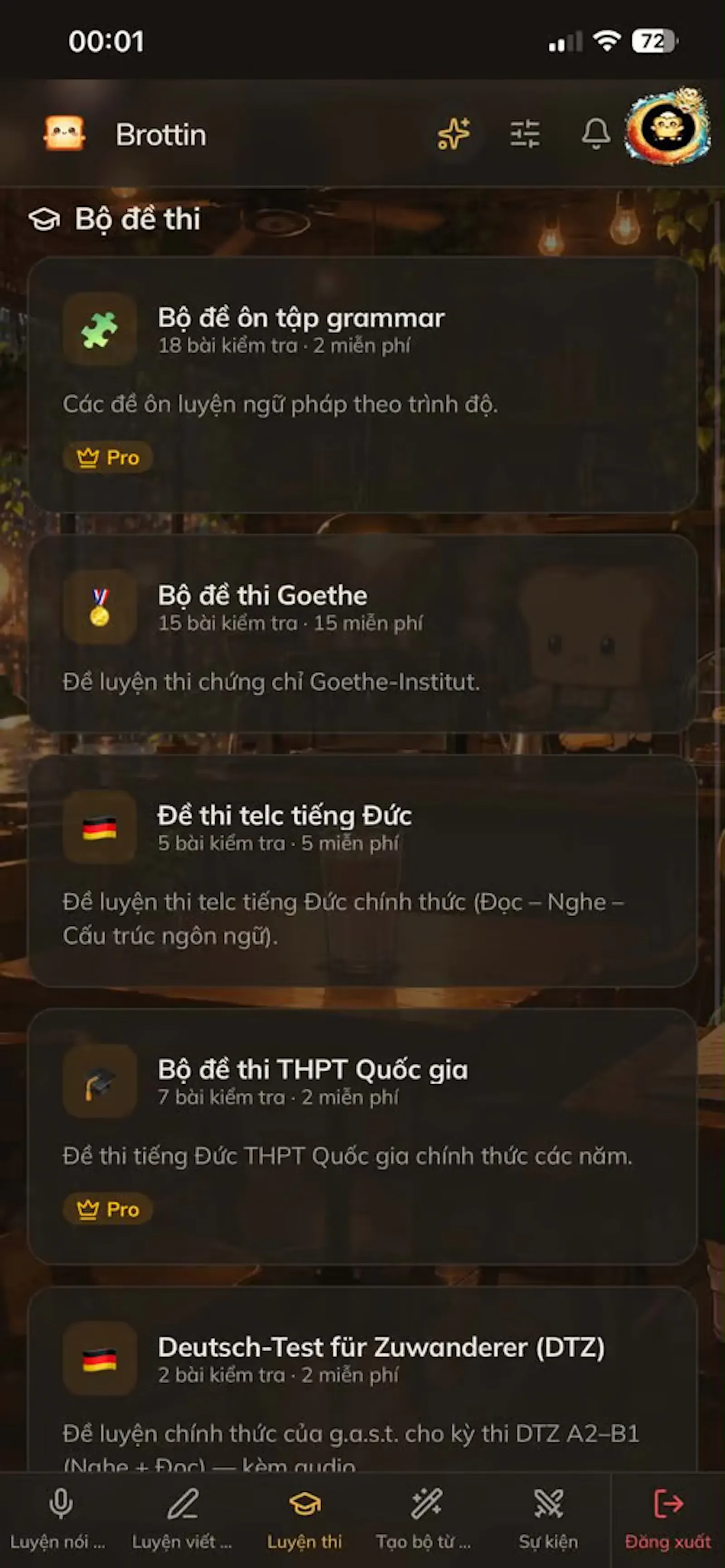 Brottin — Learn German screenshot 4