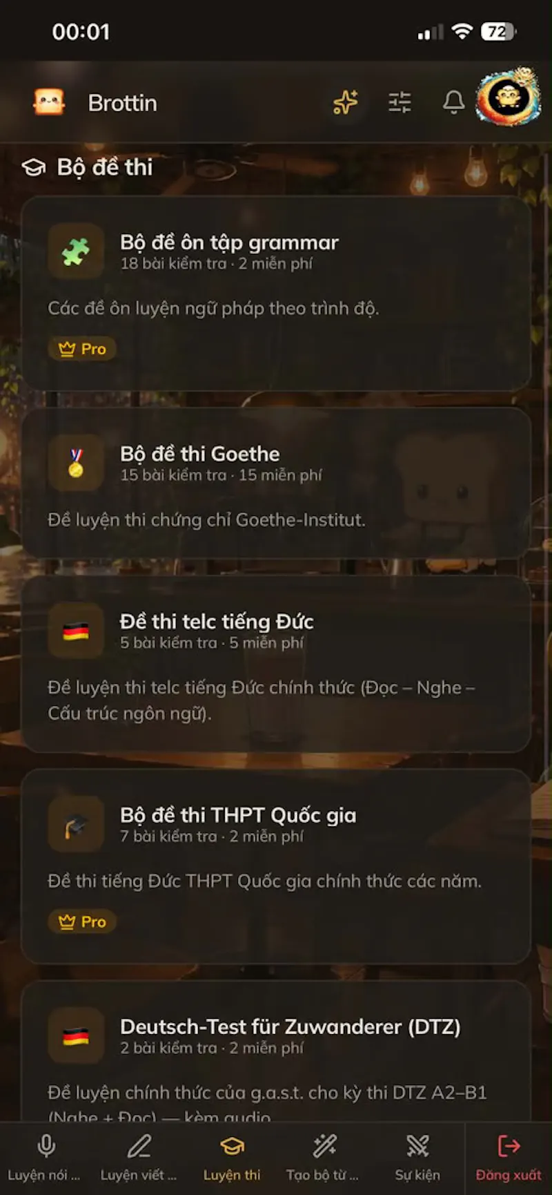 Brottin — Learn German screenshot 4